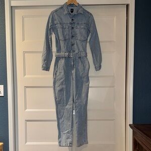 Gap Denim Jumpsuit with Belt